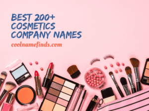Cosmetics Company Names