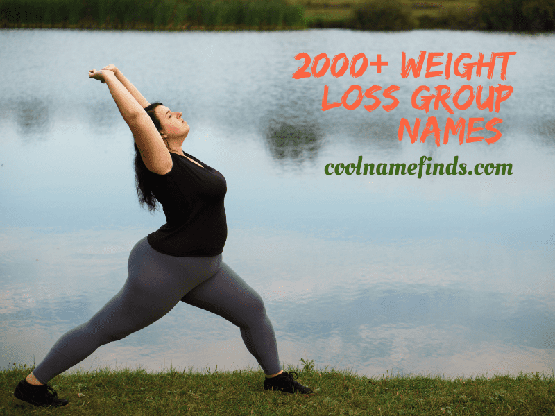 Weight Loss Group Names