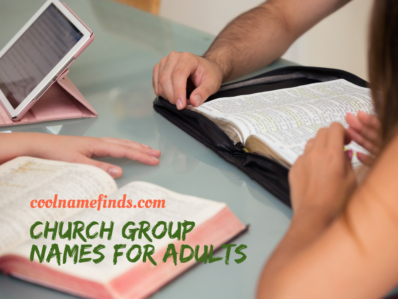 Church Group Names for Adults