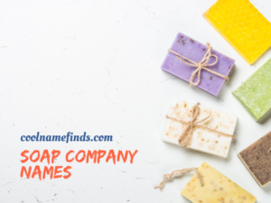 Soap Business Names Ideas