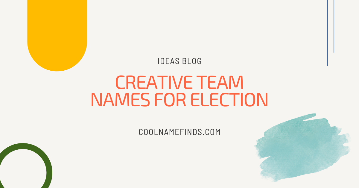 creative team names
