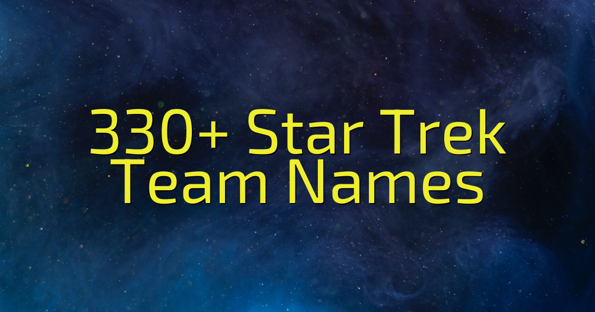 trek team names