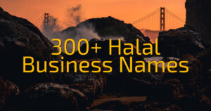300+ Halal Business Names