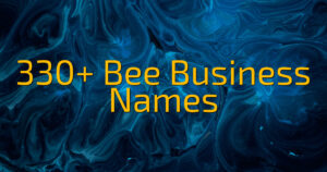 330+ Bee Business Names