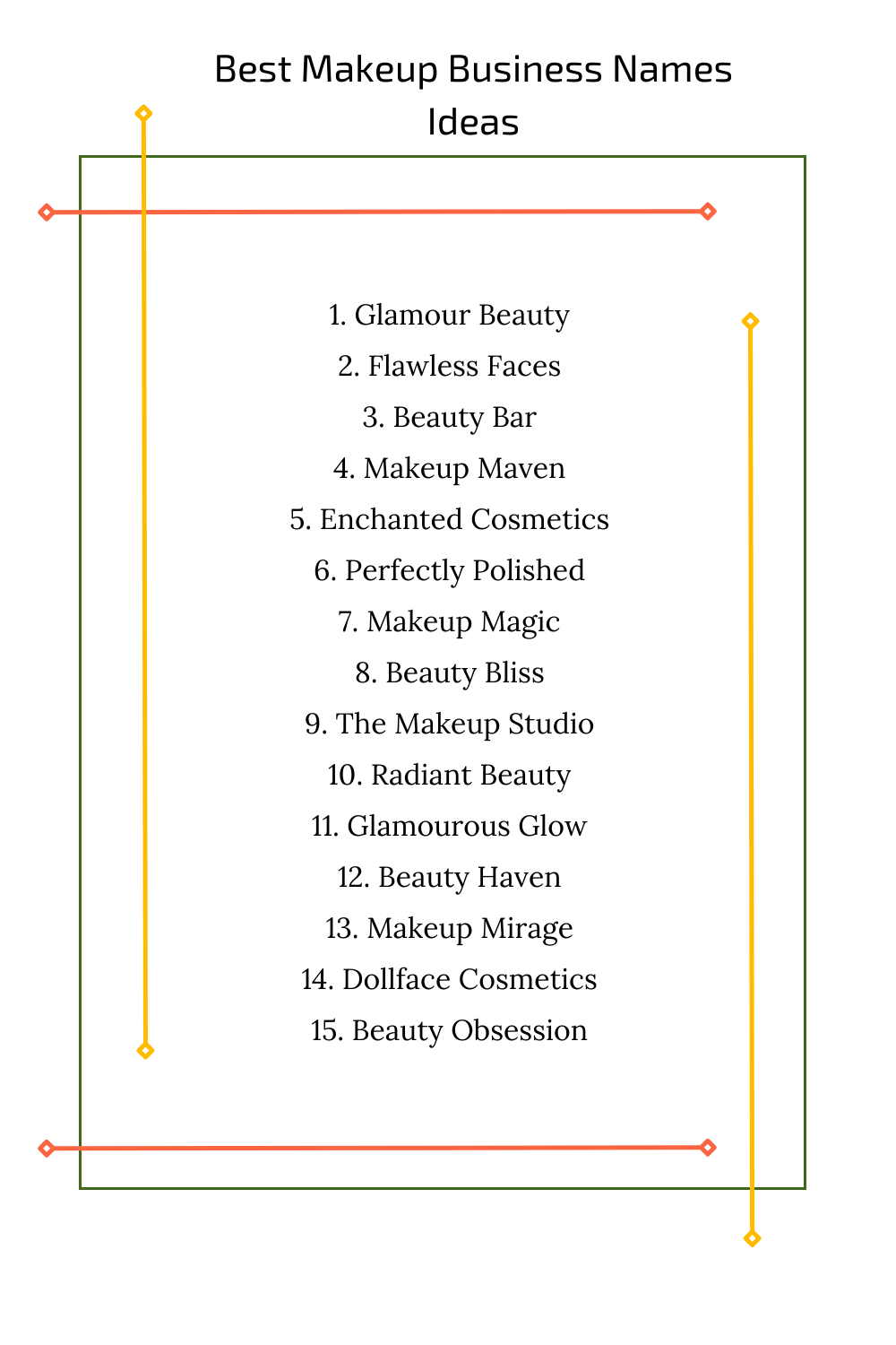 Best Makeup Business Names Ideas