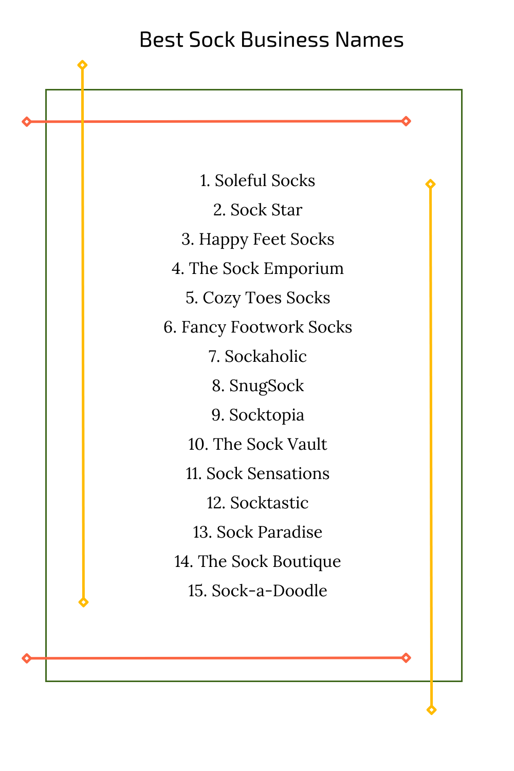 Best Sock Business Names