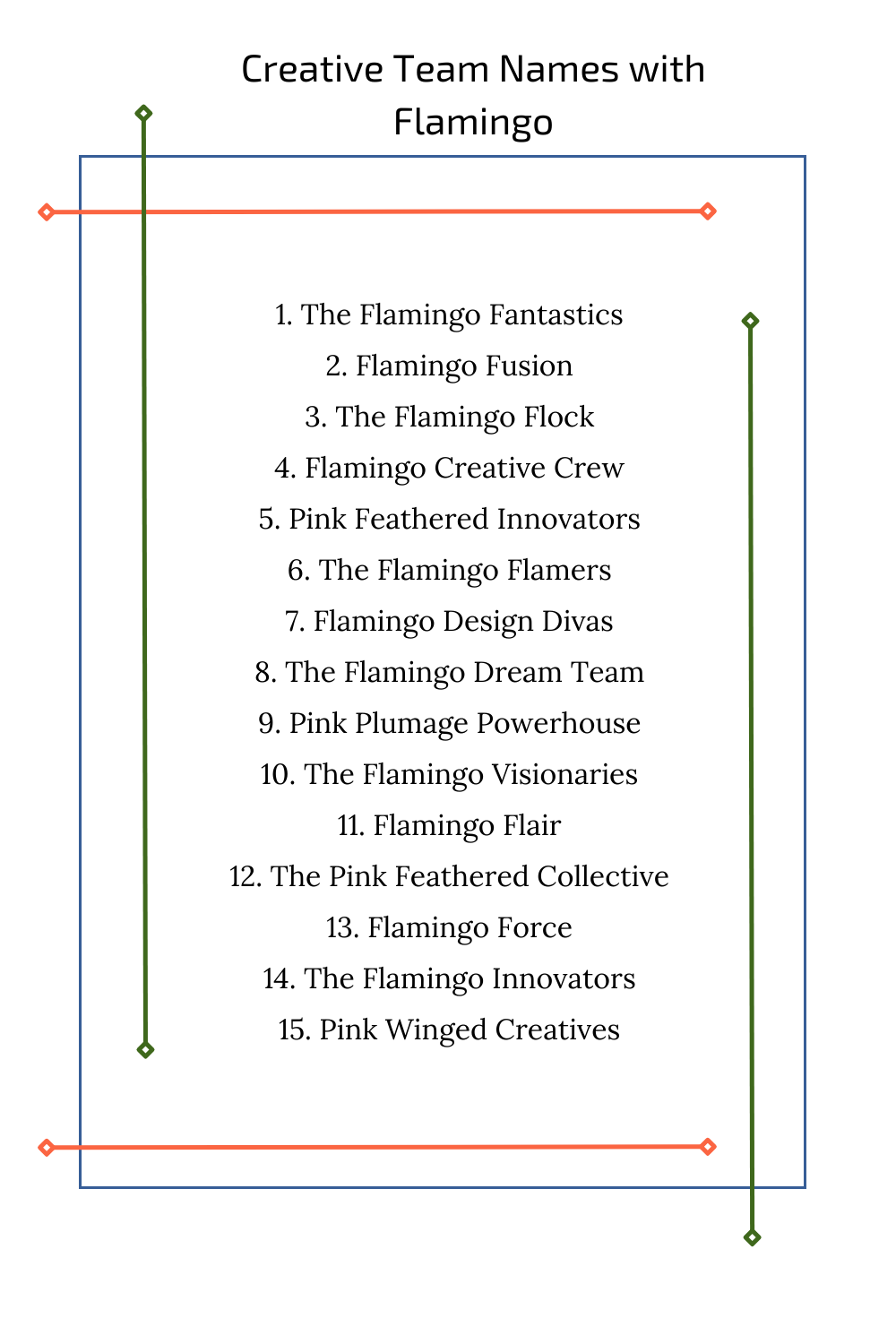 Creative Team Names with Flamingo