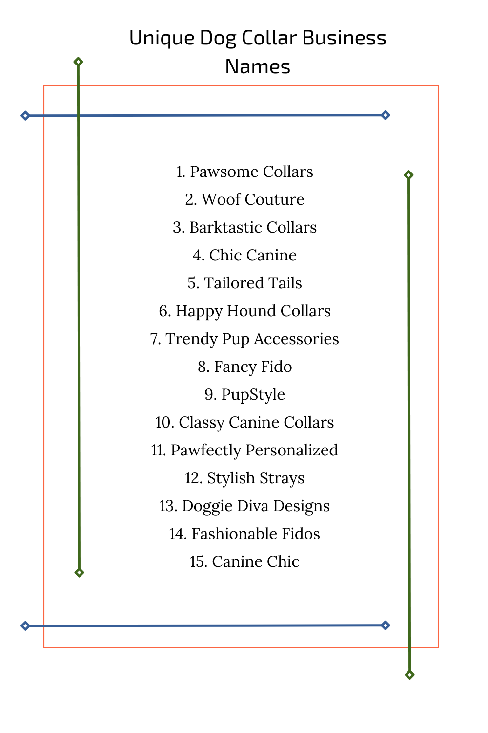 Unique Dog Collar Business Names